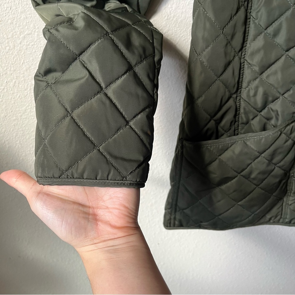 G.H. Bass & Co. Olive Quilted Jacket - Picture 6 of 10